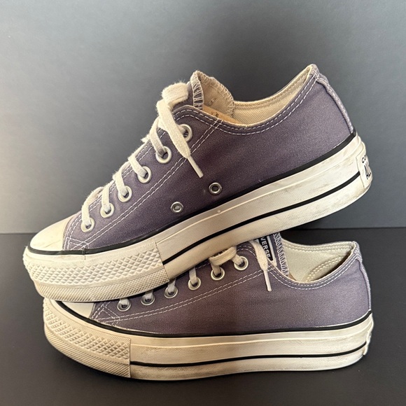 Converse All Star Platform Canvas Shoes - Picture 5 of 6